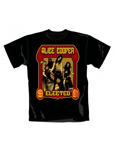 Tricou Unisex Alice Cooper Elected Band