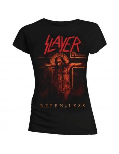 Tricou Dama Slayer Repentless Crucifix
