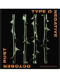 Patch Type O Negative October Rust
