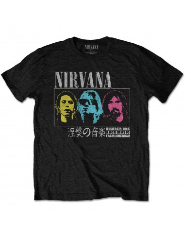 Tricou Unisex Nirvana Japan!