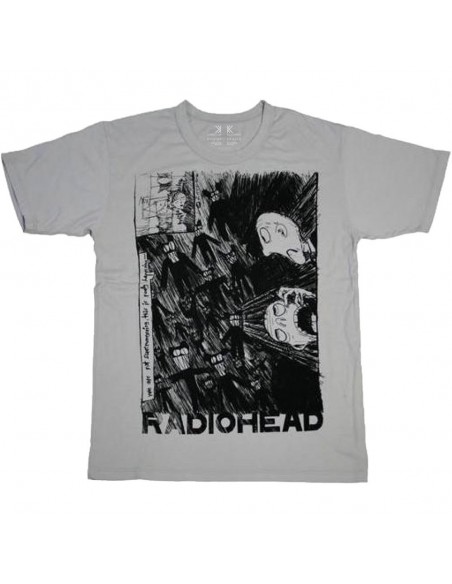 Tricou Unisex Radiohead Scribble