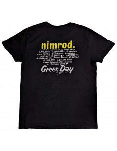 Tricou Unisex Green Day Nimrod Tracklist