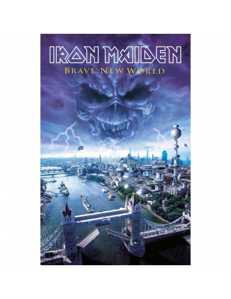 Poster Textil Iron Maiden Brave New World