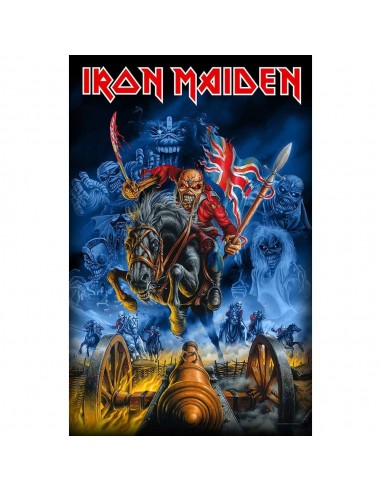 Poster Textil Iron Maiden England