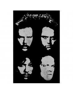 Poster Textil Metallica Black Album