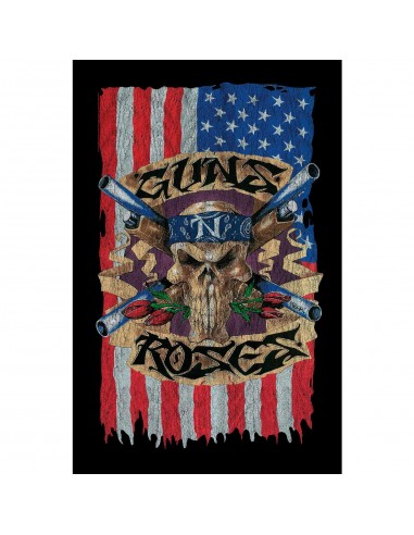 Poster Textil Guns N' Roses Flag