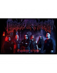 Poster Textil Cradle Of Filth Existence Is Futile