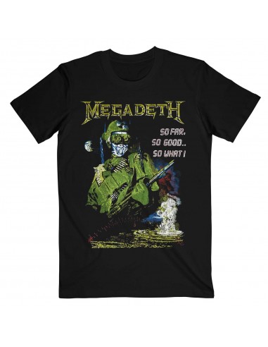 Tricou Unisex Megadeth So Far, So Good... So What! Explosion Vintage