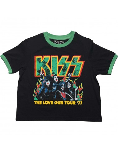 Tricou Dama KISS St. Paddy's Ringer