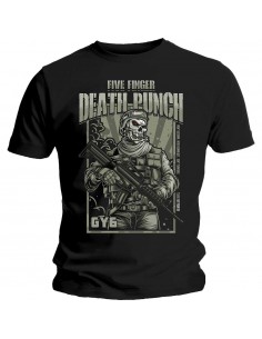 Tricou Unisex Five Finger Death Punch War Soldier