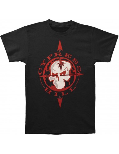 Tricou Unisex Cypress Skull Compass