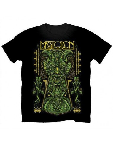 Tricou Unisex Mastodon Devil On Black