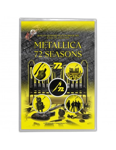 Set Insigne Metallica 72 Seasons