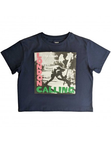 Tricou Crop Top Dama The Clash London Calling