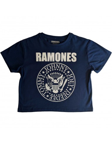 Tricou Crop Top Dama Ramones Presidential Seal