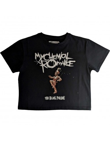 Tricou Crop Top Dama My Chemical Romance March