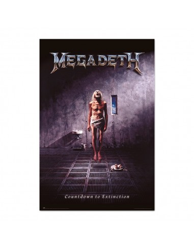 Poster Megadeth Countdown To Extinction