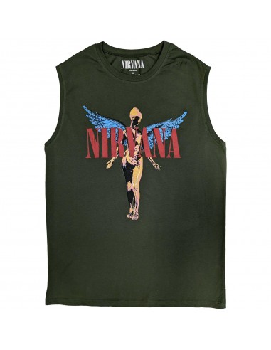 Tricou Fără Mâneci Oficial Nirvana Angelic