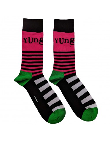 Sosete Unisex Yungblud Logo & Stripes