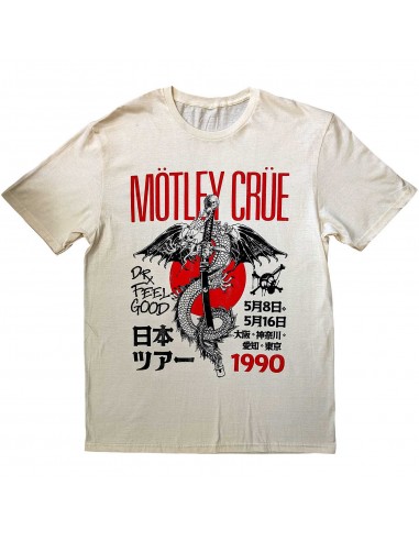 Tricou Unisex Motley Crue Dr. Feelgood Japanese Tour '90