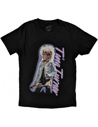 Tricou Unisex Tina Turner Vertical Logo