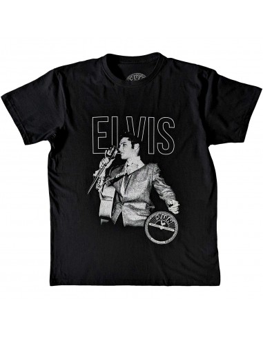 Tricou Unisex Sun Records Elvis Live Portrait