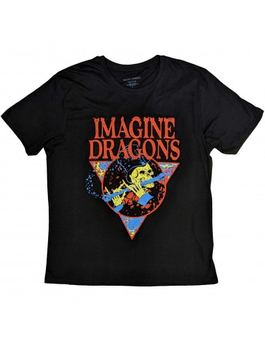 Tricou Unisex Imagine Dragons Skeleton Flute