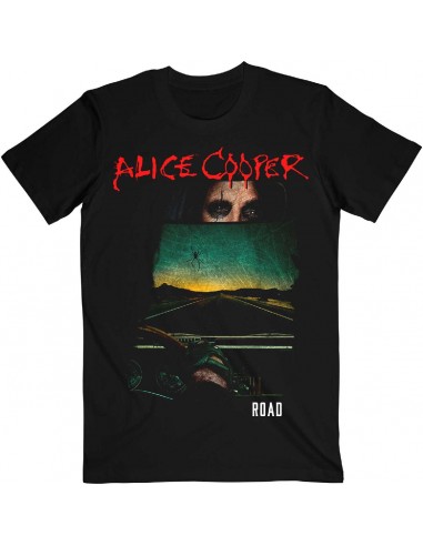 Tricou Unisex Alice Cooper Road Cover Tracklist