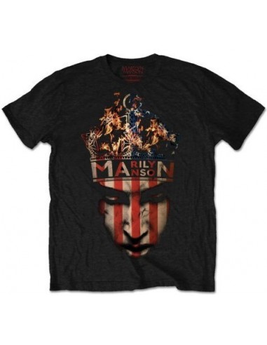 Tricou Unisex Marilyn Manson Crown