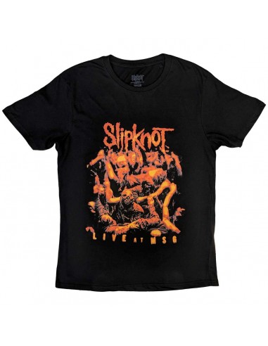 Tricou Unisex Slipknot Live at MSG Orange