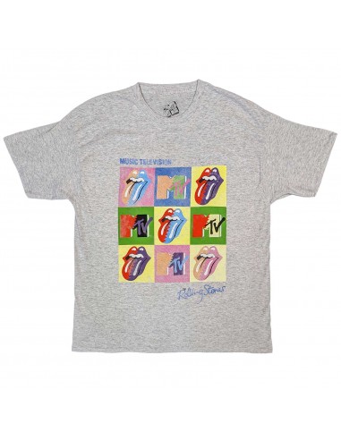 Tricou Oficial MTV Rolling Stones Warhol Squares