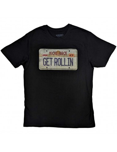 Tricou Oficial Nickelback License Plate