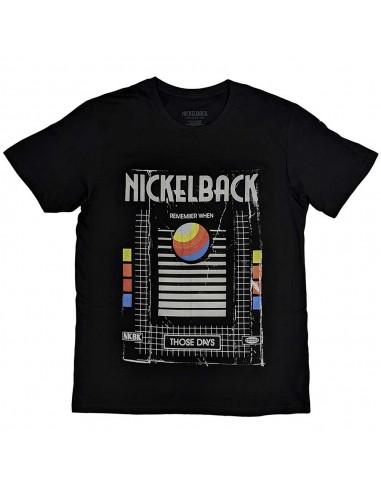 Tricou Oficial Nickelback Those Days VHS