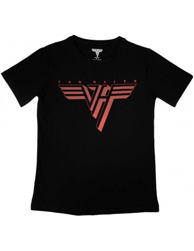 Tricou Damă Oficial Van Halen Classic Red Logo