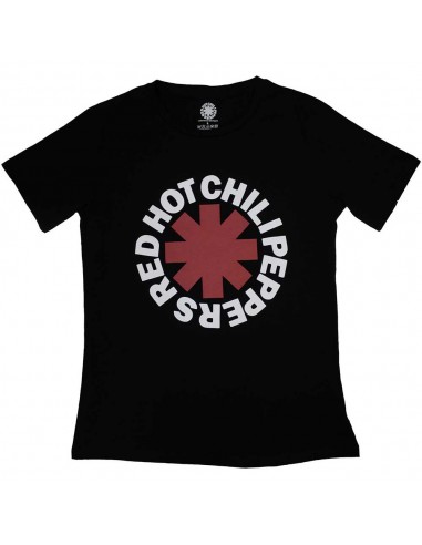 Tricou Damă Oficial Red Hot Chili Peppers Classic Asterisk