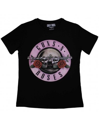 Tricou Damă Oficial Guns N' Roses Classic Logo