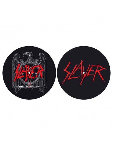 Set Slipmat Oficial Slayer Eagle / Scratched Logo