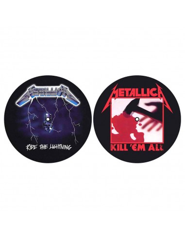 Set Slipmat Oficial Metallica Kill 'Em All / Ride The Lightning