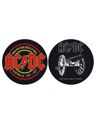 Set Oficial Slipmat AC/DC For Those About To Rock / High Voltage