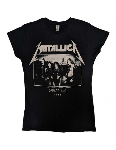 Tricou Damă Oficial Metallica MOP Photo Damage Inc Tour