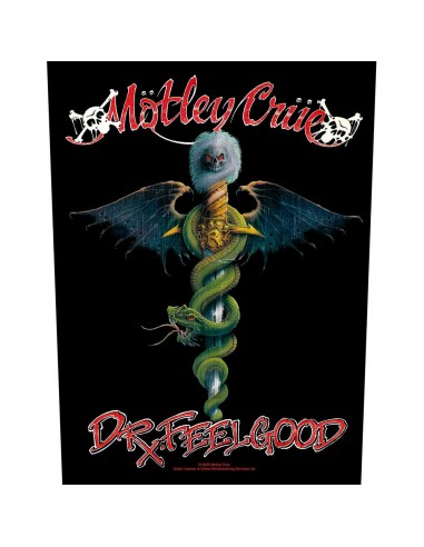 Back Patch Oficial Motley Crue Dr. Feelgood