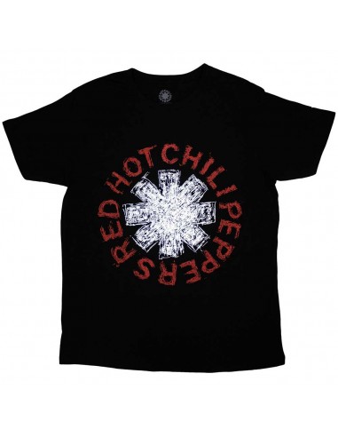 Tricou Oficial Red Hot Chili Peppers Scribble Asterisk