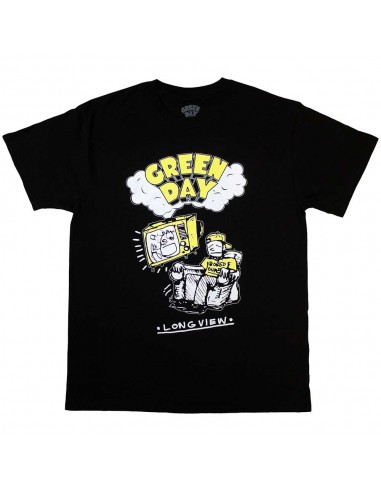 Tricou Oficial Green Day Longview Doodle