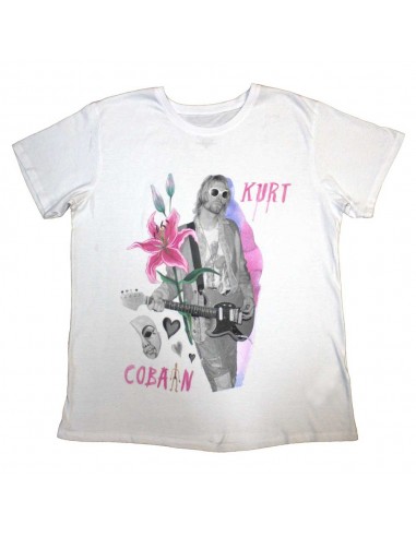 Tricou Oficial Kurt Cobain Flower