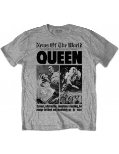 Tricou Unisex Queen News Of The World 40th Front Page