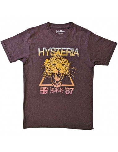 Tricou Oficial Def Leppard Hysteria World Tour