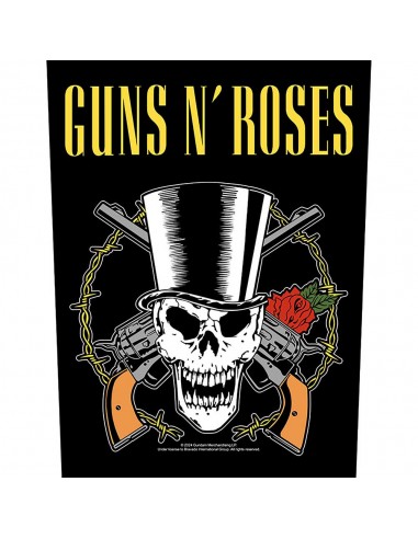 Back Patch Oficial Guns N' Roses Skull & Guns