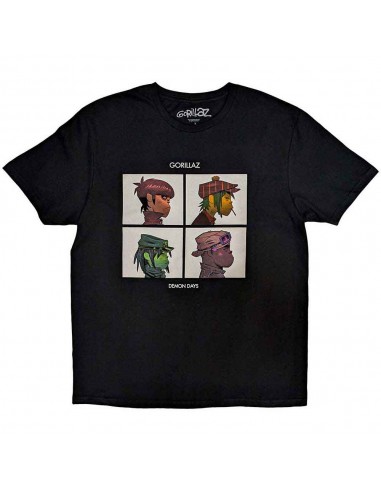 Tricou Oficial Gorillaz Demon Days