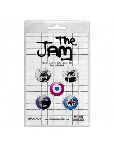 Set Insigne Oficiale The Jam All Mod Cons