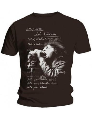 Tricou Unisex The Doors LA Woman Lyrics